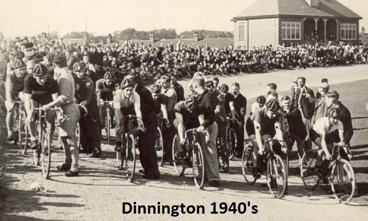 Dinnington - Colliery Institute : Image credit Dinnington Heritage website - Cycling